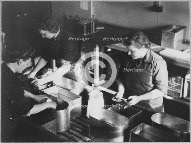 Royal Air Force No. 2 School of Photography, Palatine Road, Blackpool, 1942-1943. Creator: Barnet Saidman.