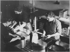 Royal Air Force No. 2 School of Photography, Palatine Road, Blackpool, 1942-1943. Creator: Barnet Saidman