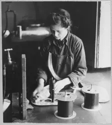 Royal Air Force No. 2 School of Photography, Palatine Road, Blackpool, 1942-1943. Creator: Barnet Saidman