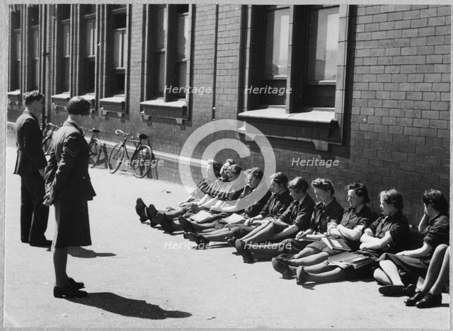 Royal Air Force No. 2 School of Photography, Palatine Road, Blackpool, 1942-1943. Creator: Barnet Saidman.