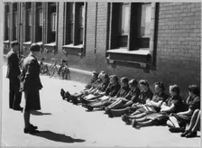 Royal Air Force No. 2 School of Photography, Palatine Road, Blackpool, 1942-1943. Creator: Barnet Saidman