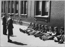 Royal Air Force No. 2 School of Photography, Palatine Road, Blackpool, 1942-1943. Creator: Barnet Saidman
