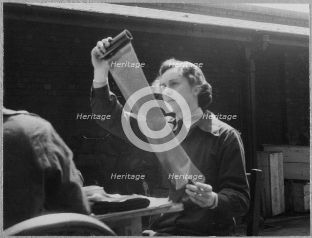 Royal Air Force No. 2 School of Photography, Palatine Road, Blackpool, 1942-1943. Creator: Barnet Saidman.