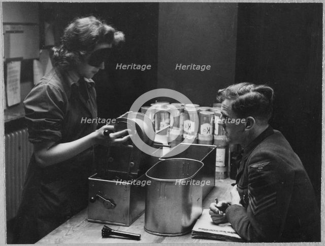 Royal Air Force No. 2 School of Photography, Palatine Road, Blackpool, 1942-1943. Creator: Barnet Saidman.