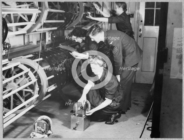 Royal Air Force No. 2 School of Photography, Palatine Road, Blackpool, 1942-1943. Creator: Barnet Saidman.