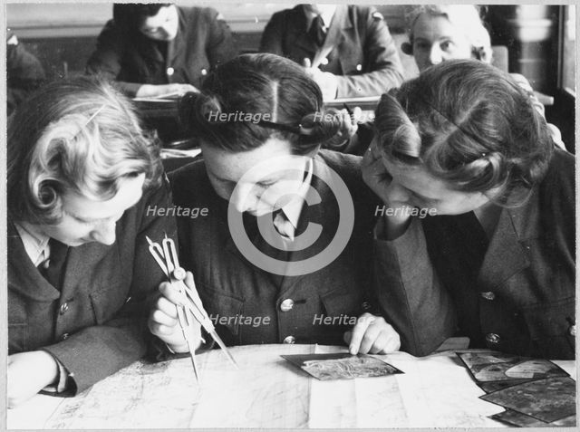 Royal Air Force No. 2 School of Photography, Palatine Road, Blackpool, 1942-1943. Creator: Barnet Saidman.