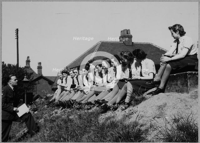Royal Air Force No. 2 School of Photography, Palatine Road, Blackpool, 1942-1943. Creator: Barnet Saidman.