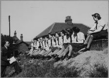 Royal Air Force No. 2 School of Photography, Palatine Road, Blackpool, 1942-1943. Creator: Barnet Saidman
