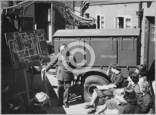 Royal Air Force No. 2 School of Photography, Palatine Road, Blackpool, 1942-1943. Creator: Barnet Saidman.