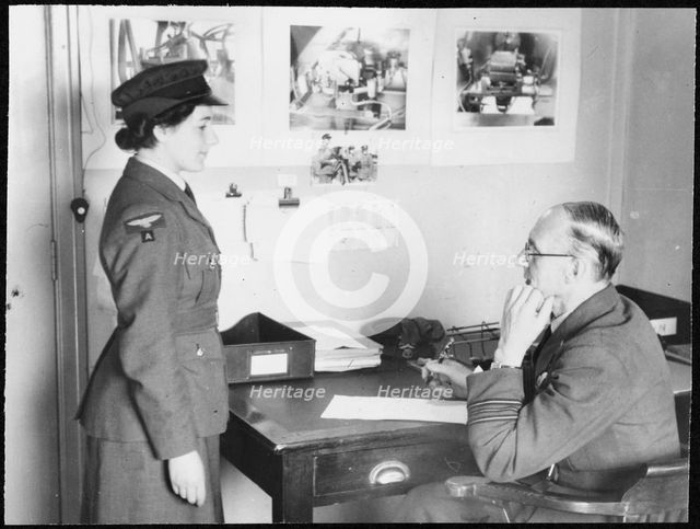Royal Air Force No. 2 School of Photography, Palatine Road, Blackpool, 1942-1943. Creator: Barnet Saidman.