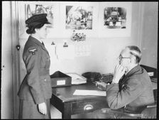 Royal Air Force No. 2 School of Photography, Palatine Road, Blackpool, 1942-1943. Creator: Barnet Saidman
