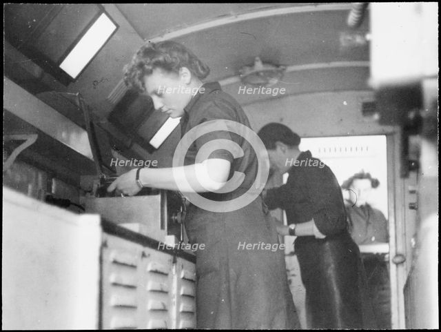Royal Air Force No. 2 School of Photography, Palatine Road, Blackpool, 1942-1943. Creator: Barnet Saidman.