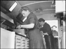 Royal Air Force No. 2 School of Photography, Palatine Road, Blackpool, 1942-1943. Creator: Barnet Saidman