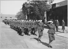 Royal Air Force No. 2 School of Photography, Palatine Road, Blackpool, 1942-1943. Creator: Barnet Saidman