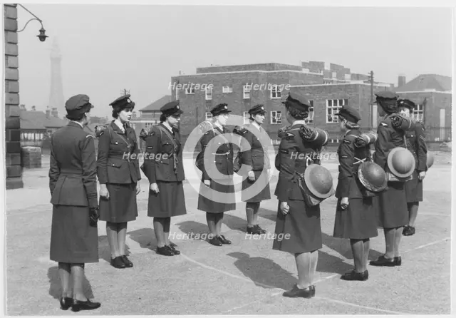 Royal Air Force No. 2 School of Photography, Palatine Road, Blackpool, 1942-1943. Creator: Barnet Saidman.