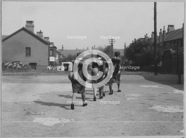 Royal Air Force No. 2 School of Photography, Palatine Road, Blackpool, 1942-1943. Creator: Barnet Saidman.