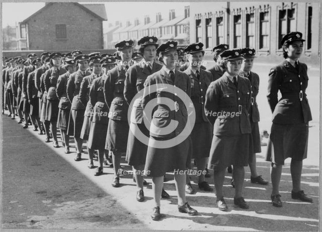Royal Air Force No. 2 School of Photography, Palatine Road, Blackpool, 1942-1943. Creator: Barnet Saidman.