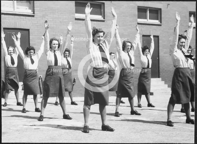 Royal Air Force No. 2 School of Photography, Palatine Road, Blackpool, 1942-1943. Creator: Barnet Saidman.