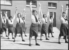 Royal Air Force No. 2 School of Photography, Palatine Road, Blackpool, 1942-1943. Creator: Barnet Saidman
