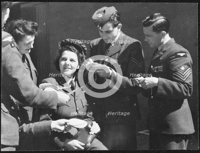 Royal Air Force No. 2 School of Photography, Palatine Road, Blackpool, 1942-1943. Creator: Barnet Saidman.