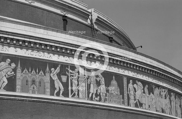 Royal Albert Hall, Kensington Gore, South Kensington, London, 1960s. Artist: Eric de Maré