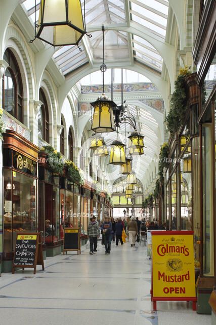 Royal Arcade, Norwich, Norfolk, 2010.