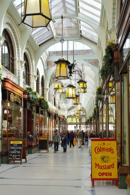 Royal Arcade, Norwich, Norfolk, 2010. Creator: Peter Thompson.