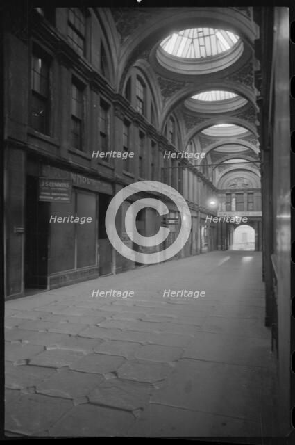 Royal Arcade, Pilgrim Street, Newcastle upon Tyne, Tyne & Wear, c1955-c1963. Creator: Ursula Clark.