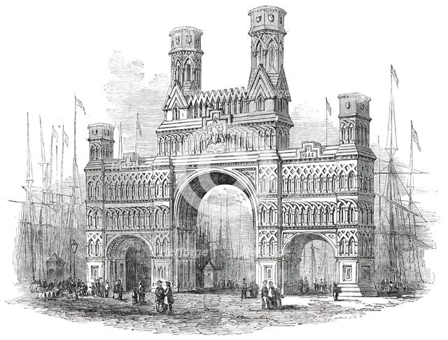 Royal Arch at Dundee, 1850. Creator: Unknown.