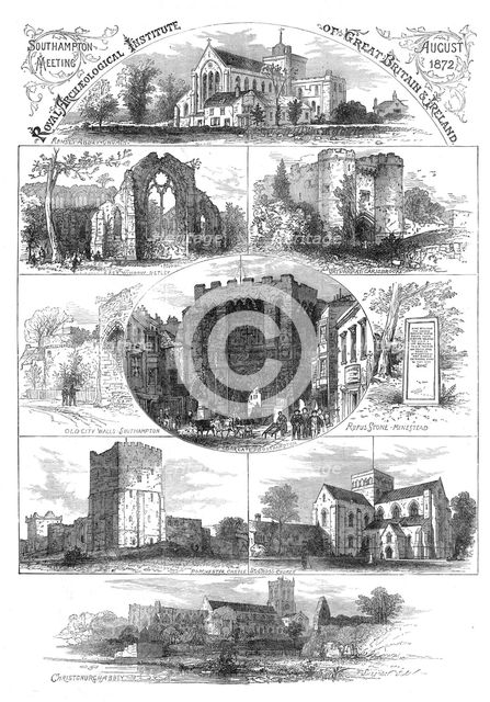 Royal Archaeological Institute of Great Britain & Ireland, 1872. Creator: Unknown.