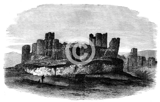 Royal Archaeological Institute in Wales: Caerphilly Castle, 1871. Creator: Unknown.
