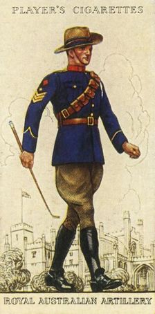 Royal Australian Artillery 1936. Creator: Unknown