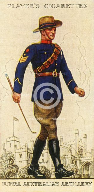 'Royal Australian Artillery', 1936. Creator: Unknown.