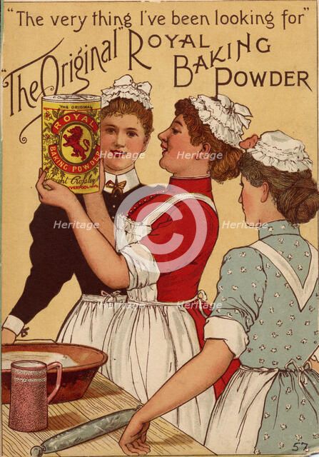 Royal Baking Powder, 19th century. Artist: Unknown