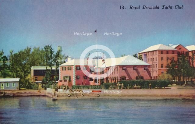 'Royal Bermuda Yacht Club', c1930. Artist: Unknown.