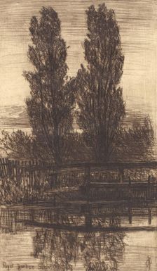 Royal Garden, Schleissheim, 1879. Creator: Otto Henry Bacher