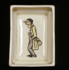 Royal Doulton ashtray, c1935. Creator: Unknown