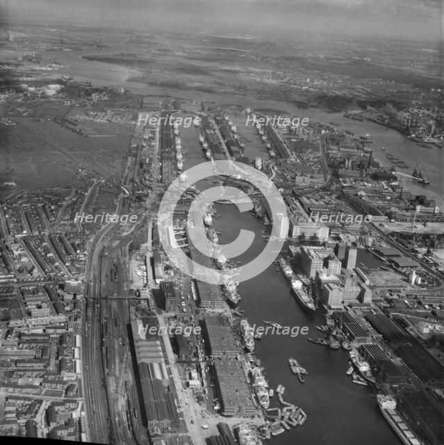 Royal Docks, Silvertown, Newham, London, 1968. Artist: Aerofilms.