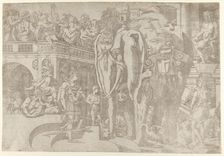 Royal Elephant, 1542-45. Creator: Antonio Fantuzzi