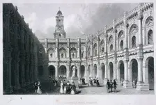 Royal Exchange (3rd) interior, London, c1850. Artist: Anon
