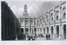Royal Exchange (3rd) interior, London, c1850. Artist: Anon