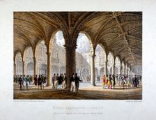 Royal Exchange, City of London, 1788. Artist: Anon