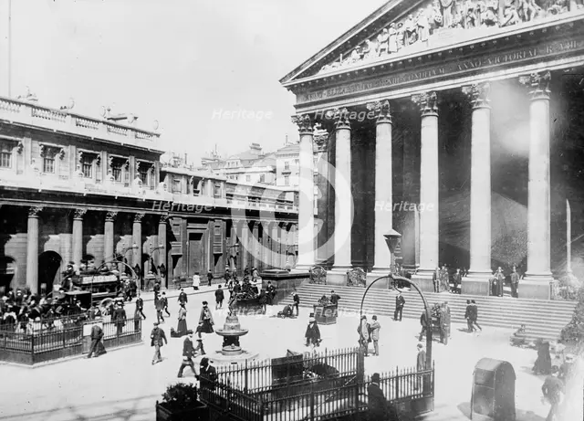 Royal Exchange, London, between c1910 and c1915. Creator: Bain News Service.