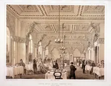 Royal Exchange, London, c1750. Artist: Anon