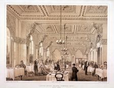 Royal Exchange, London, c1750. Artist: Anon