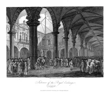 Royal Exchange, London, late 18th century