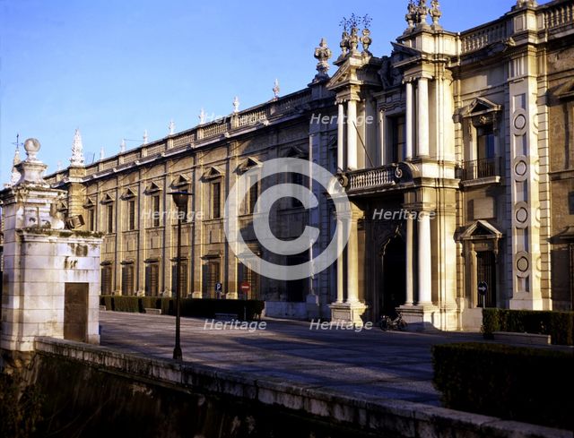 Royal Factory of Tobacco, it is now the University of Seville, by Juan Wanderboch and José Vicent…