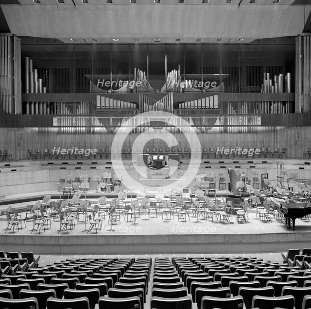 Royal Festival Hall, Belvedere Road, South Bank, Lambeth, London, c1954-1962. Artist: Eric de Maré