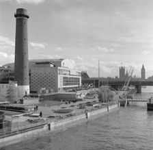 Royal Festival Hall, Belvedere Road, South Bank, Lambeth, London, c1951-1962. Artist: Eric de Maré