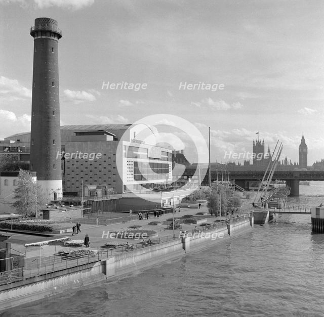 Royal Festival Hall, Belvedere Road, South Bank, Lambeth, London, c1951-1962. Artist: Eric de Maré
